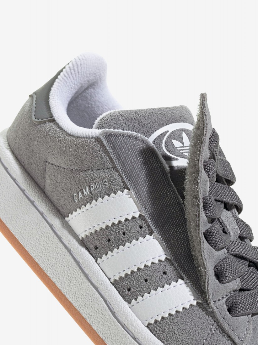Zapatillas Adidas Campus 00s CF EL C Con Velcro Grises