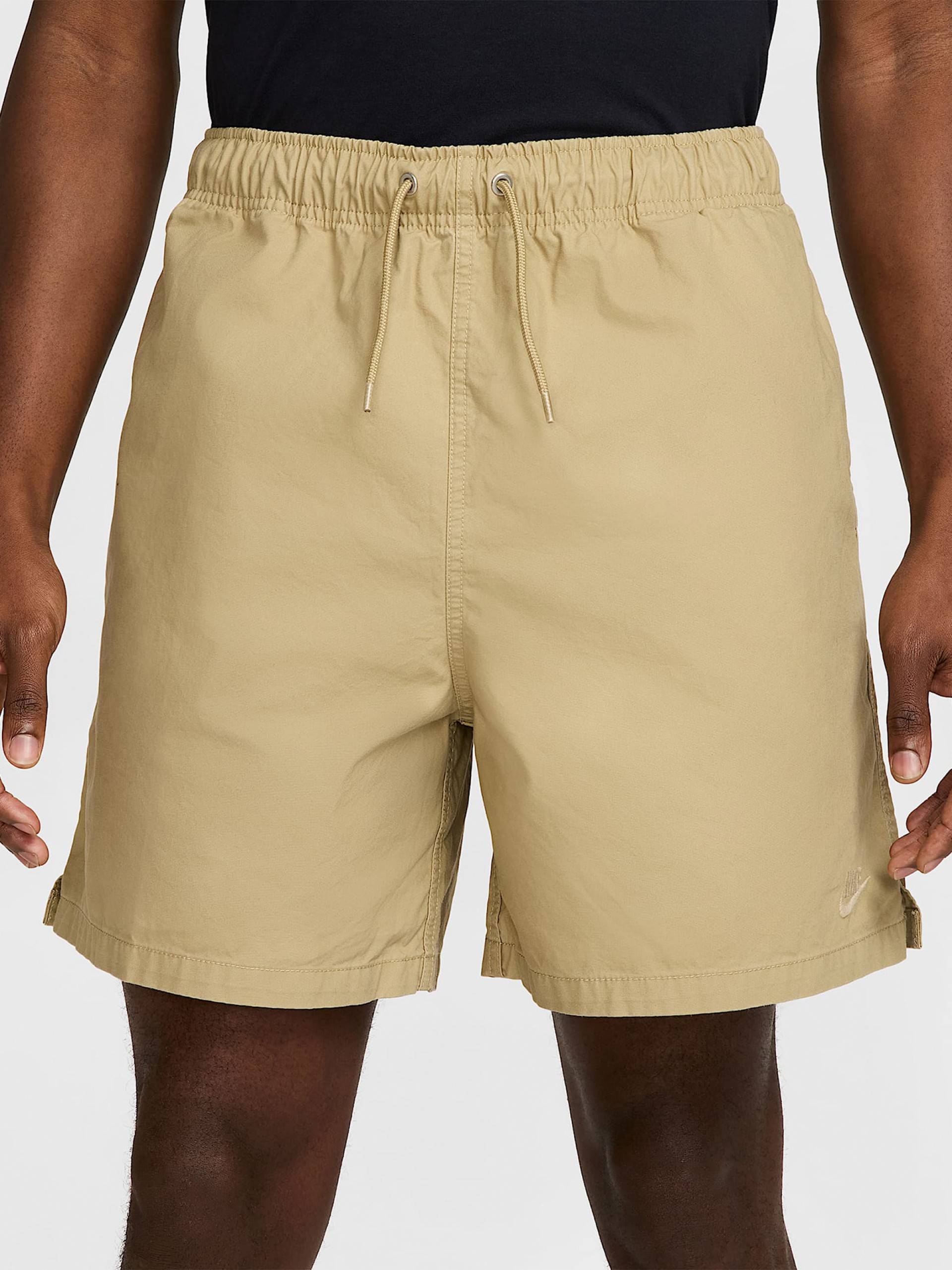 Nike Club Flow Beige Shorts For Men