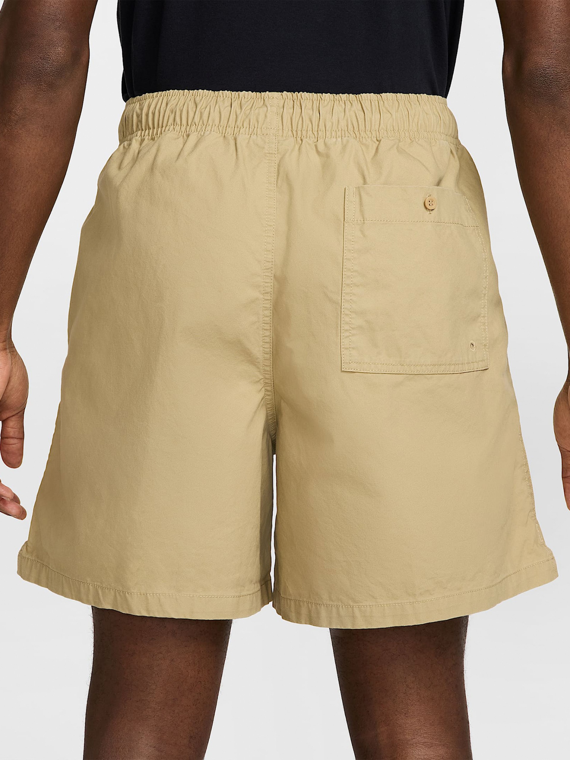 Nike Club Flow Beige Shorts For Men
