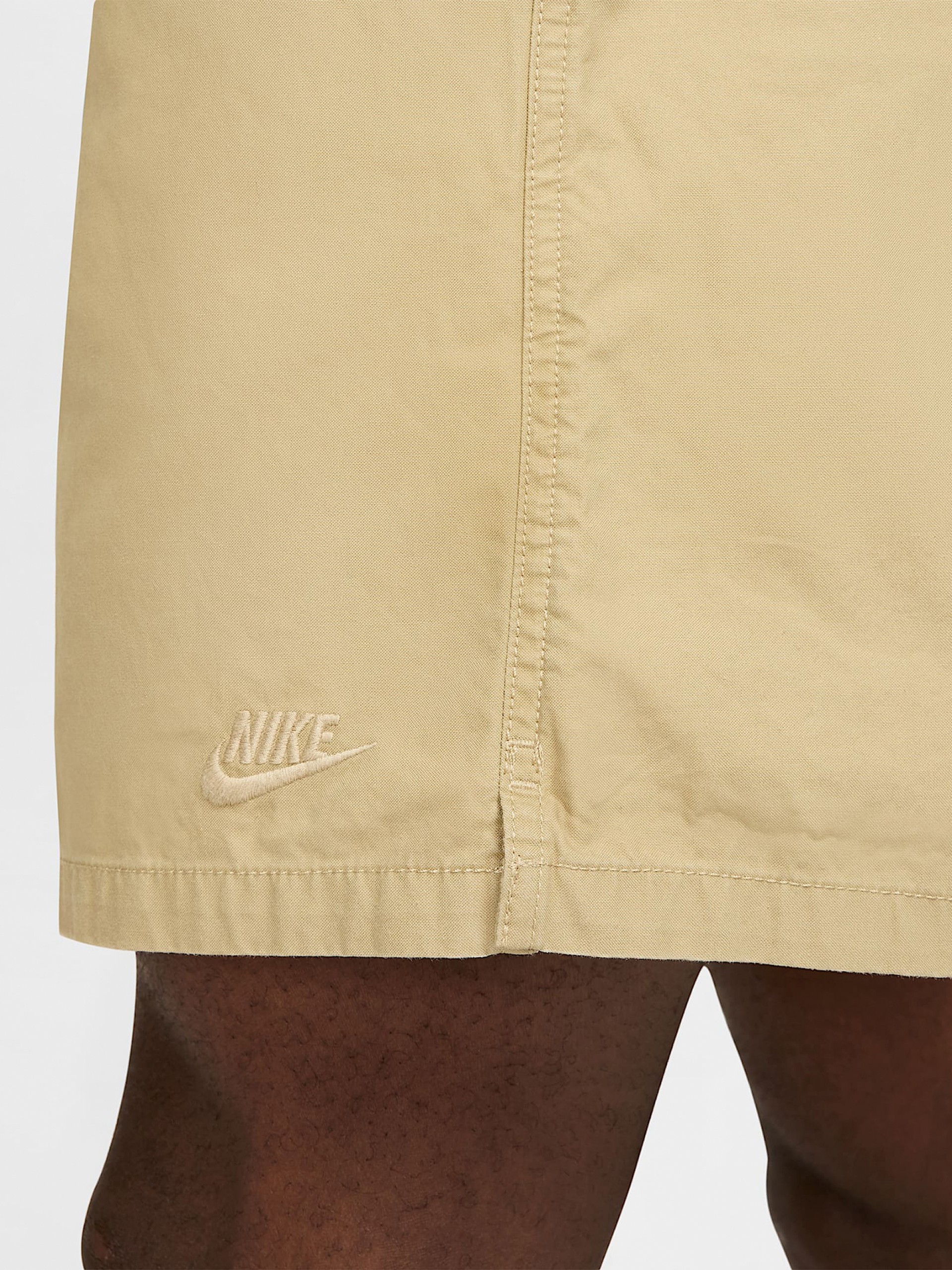 Nike Club Flow Beige Shorts For Men