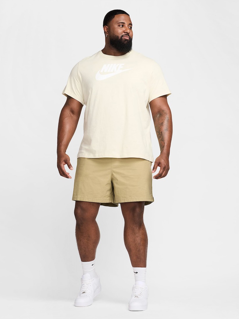 Nike Club Flow Beige Shorts For Men