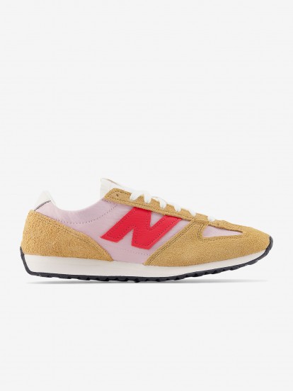 New Balance U471 V1 Lilac and Camel Sneakers
