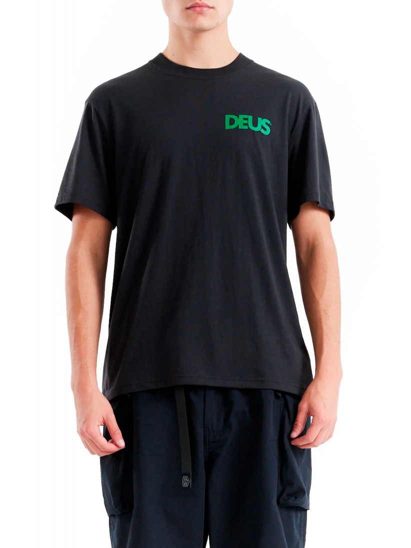 T-shirt Deus Ex Machina So Paulo Surf Address Preta
