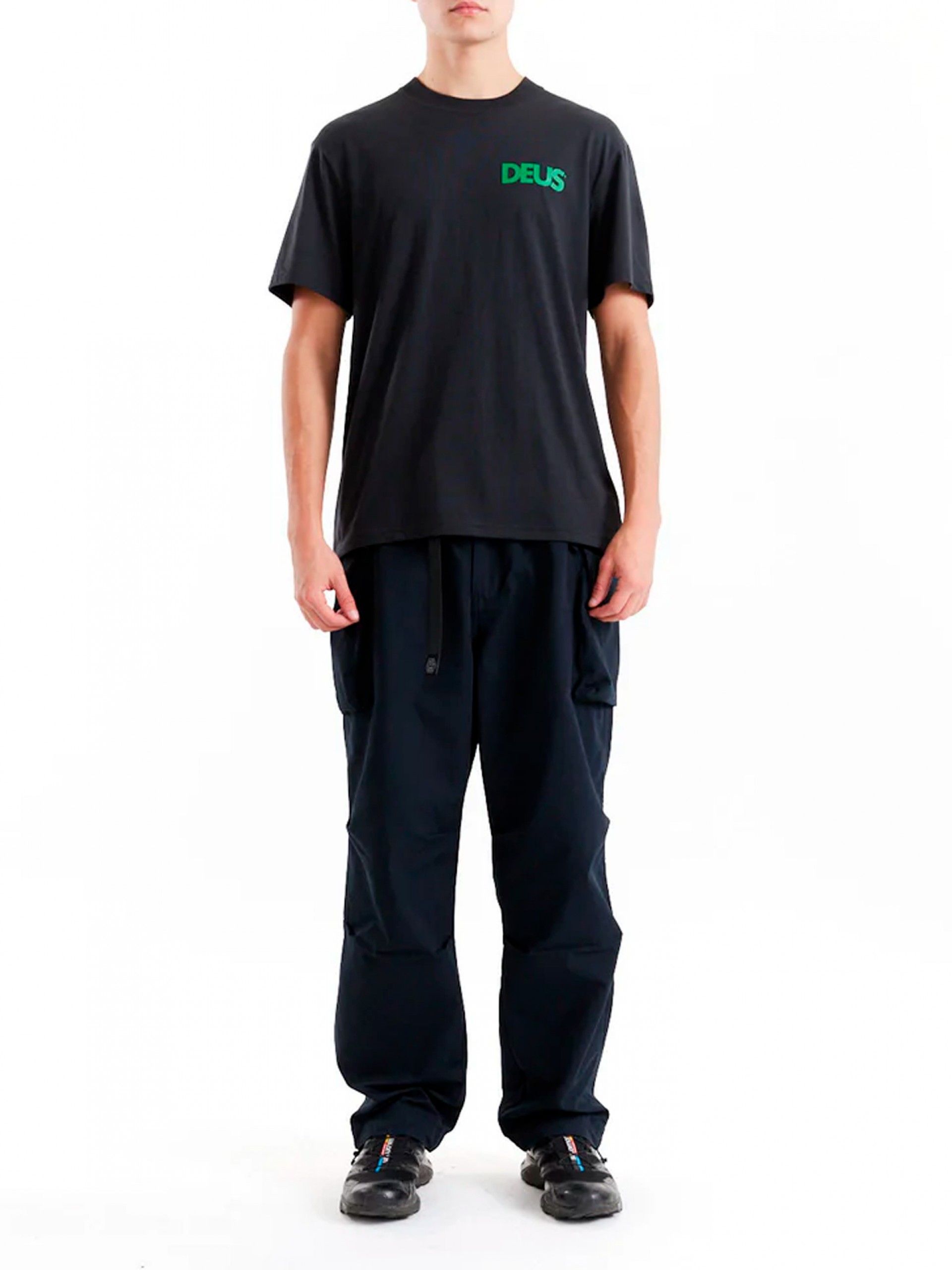 Deus Ex Machina São Paulo Surf Address Black T-shirt