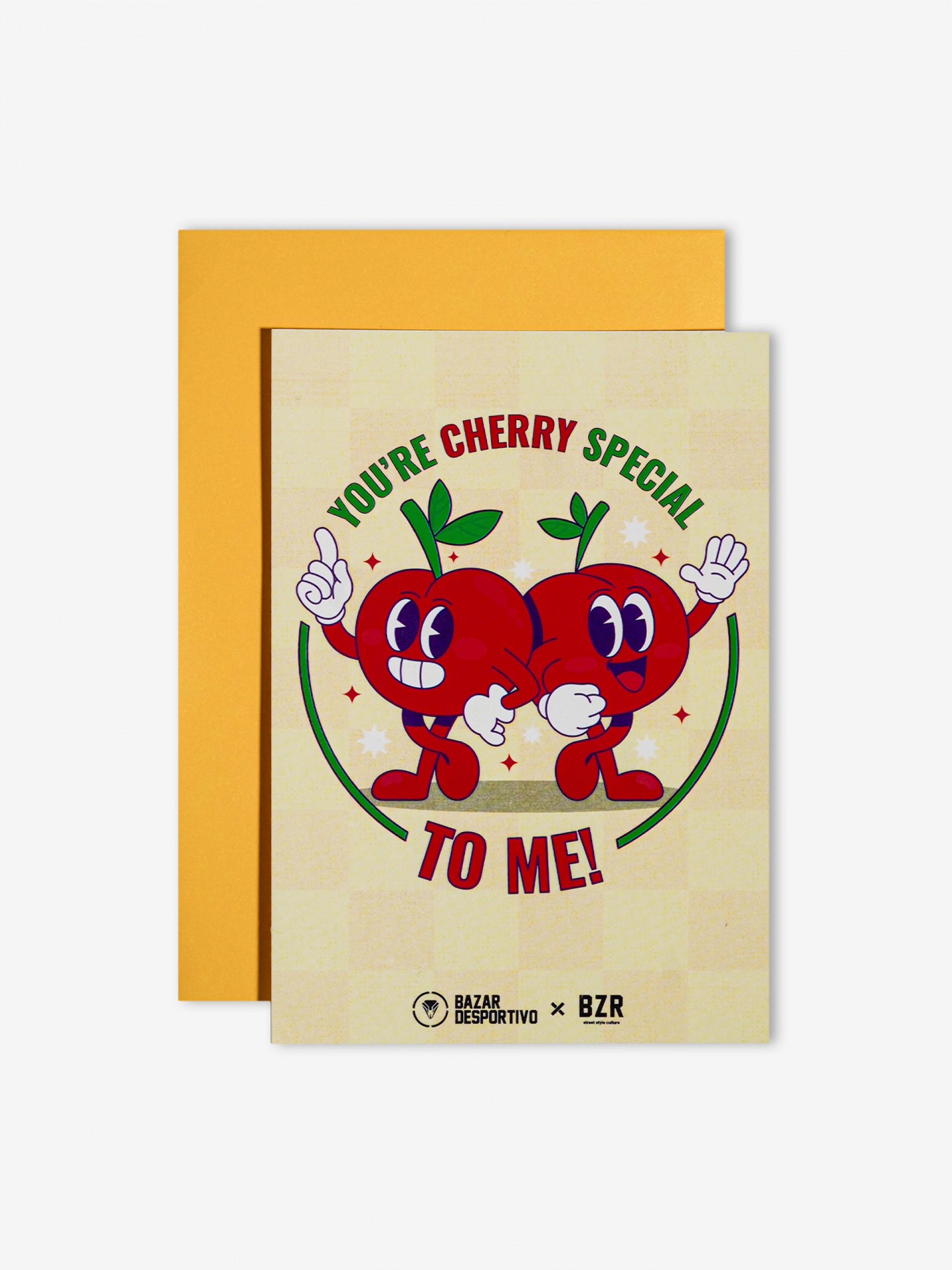 Tarjeta Postal Cherry