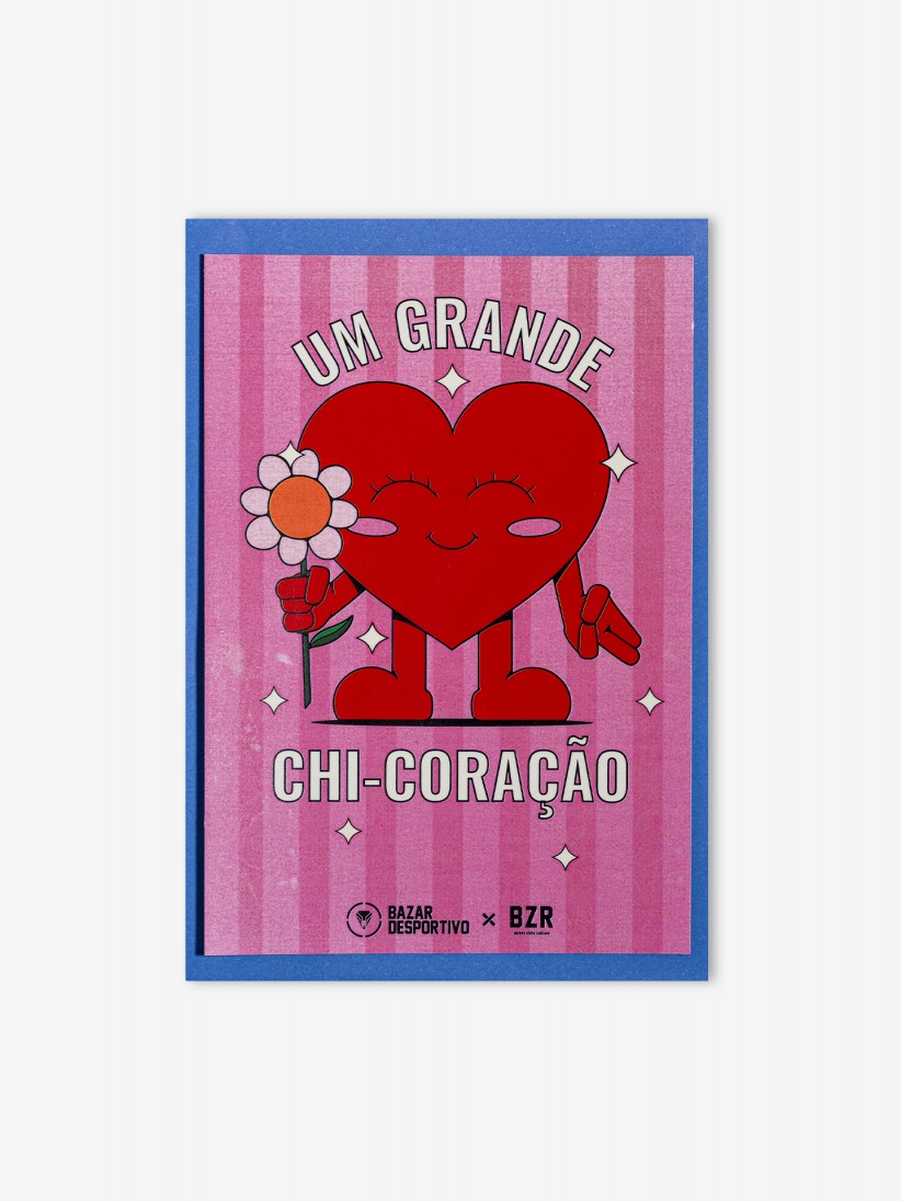 Tarjeta Postal Chi-cora��o (Abrazo)