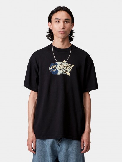 Camiseta Carhartt WIP Louder Negra
