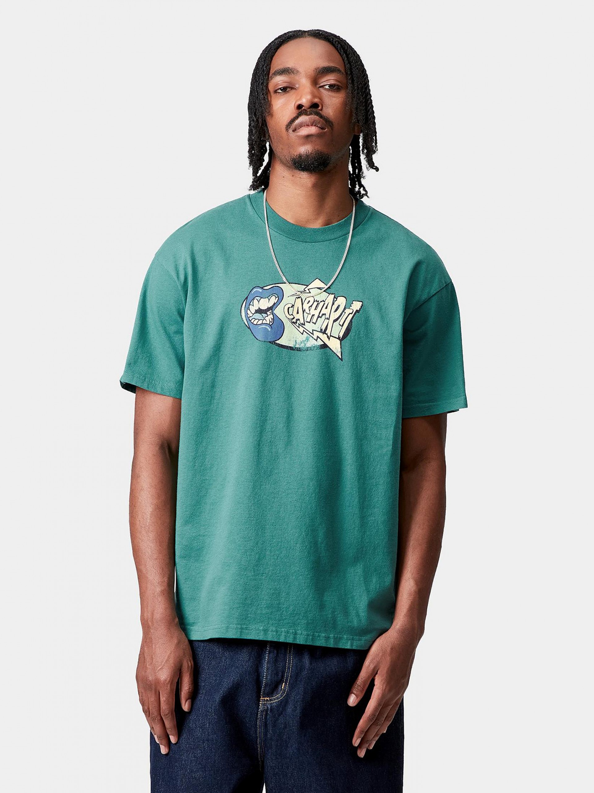 Carhartt WIP Louder Green T-shirt