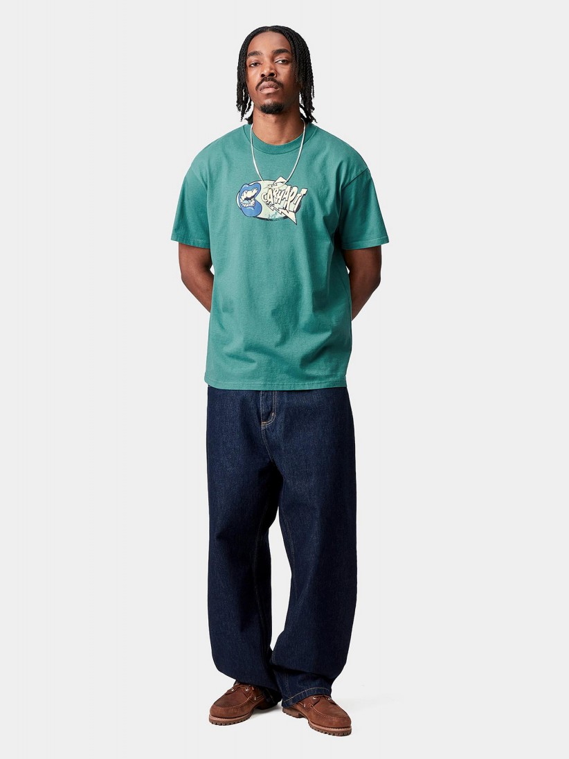 Camiseta Carhartt WIP Louder Verde