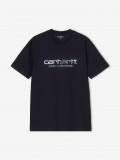 Camiseta Carhartt WIP Solar Chrome Script Azul
