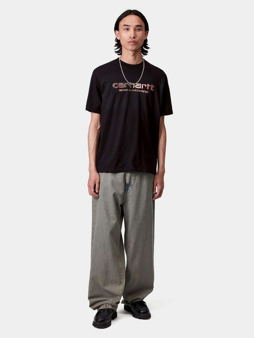 Carhartt WIP Solar Chrome Script Black T-shirt