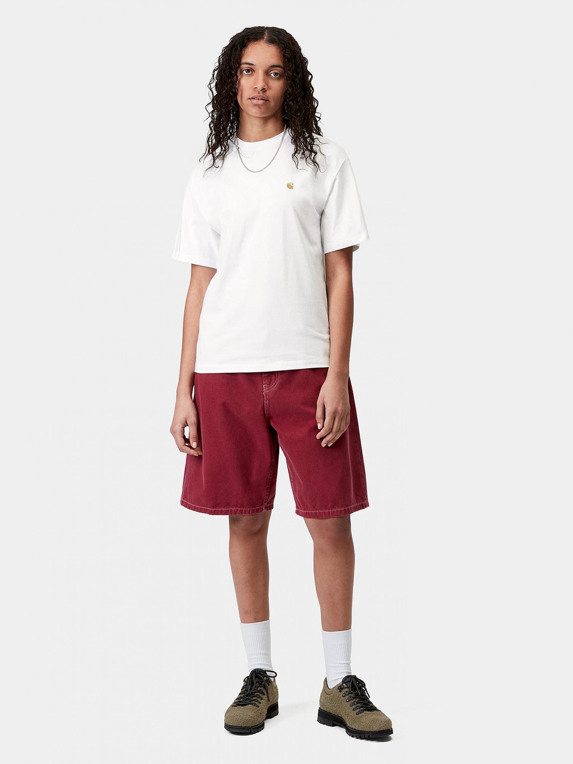 Camiseta Carhartt WIP Chase W Blanca