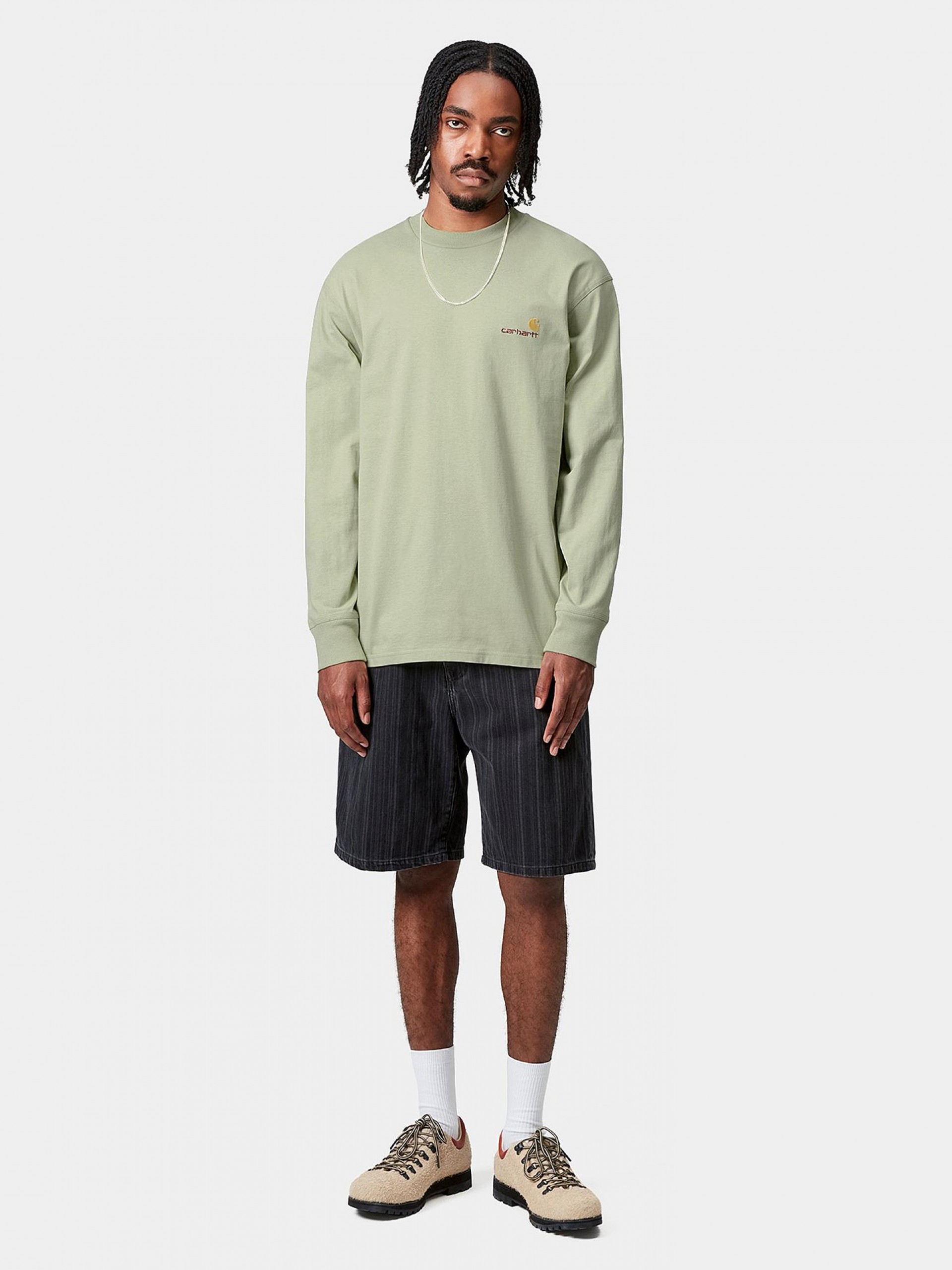 Sudadera Carhartt WIP American Script Verde