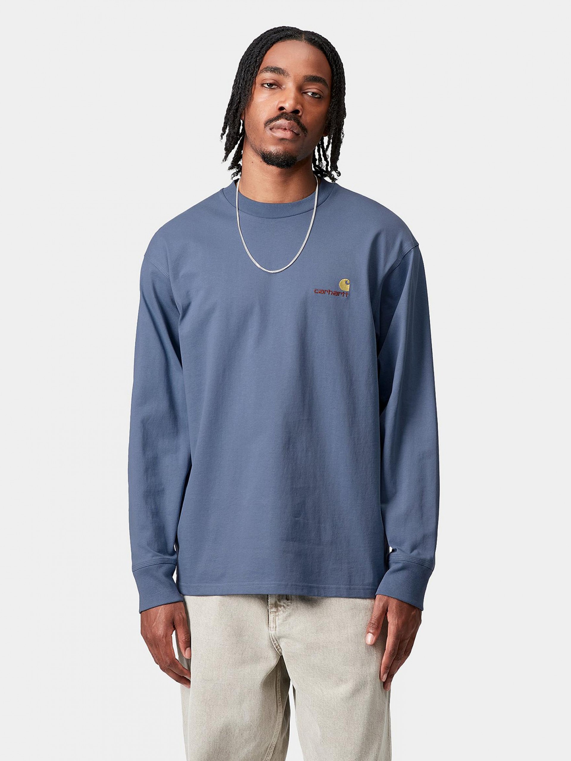 Carhartt WIP American Script Blue Sweater