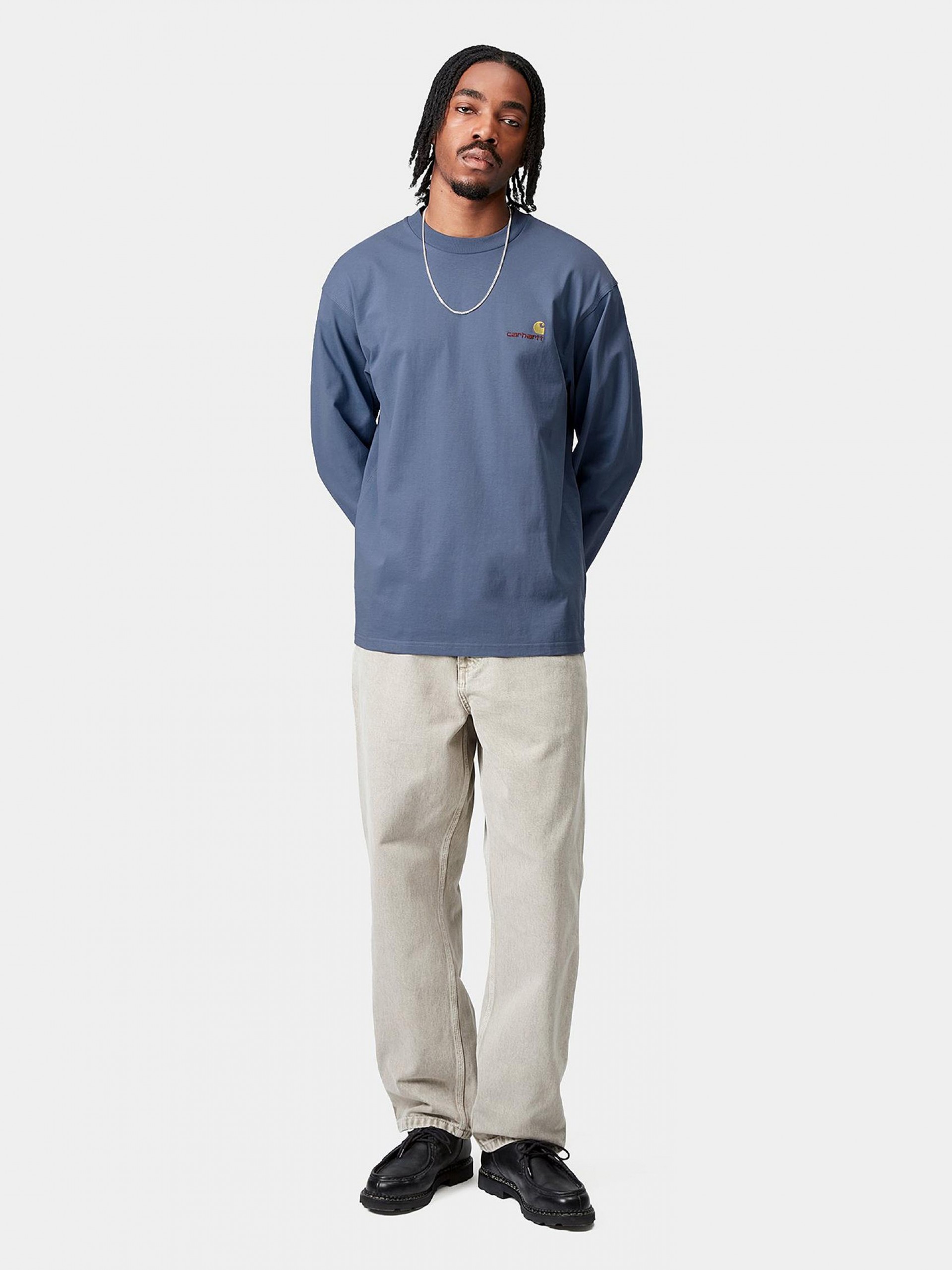 Carhartt WIP American Script Blue Sweater