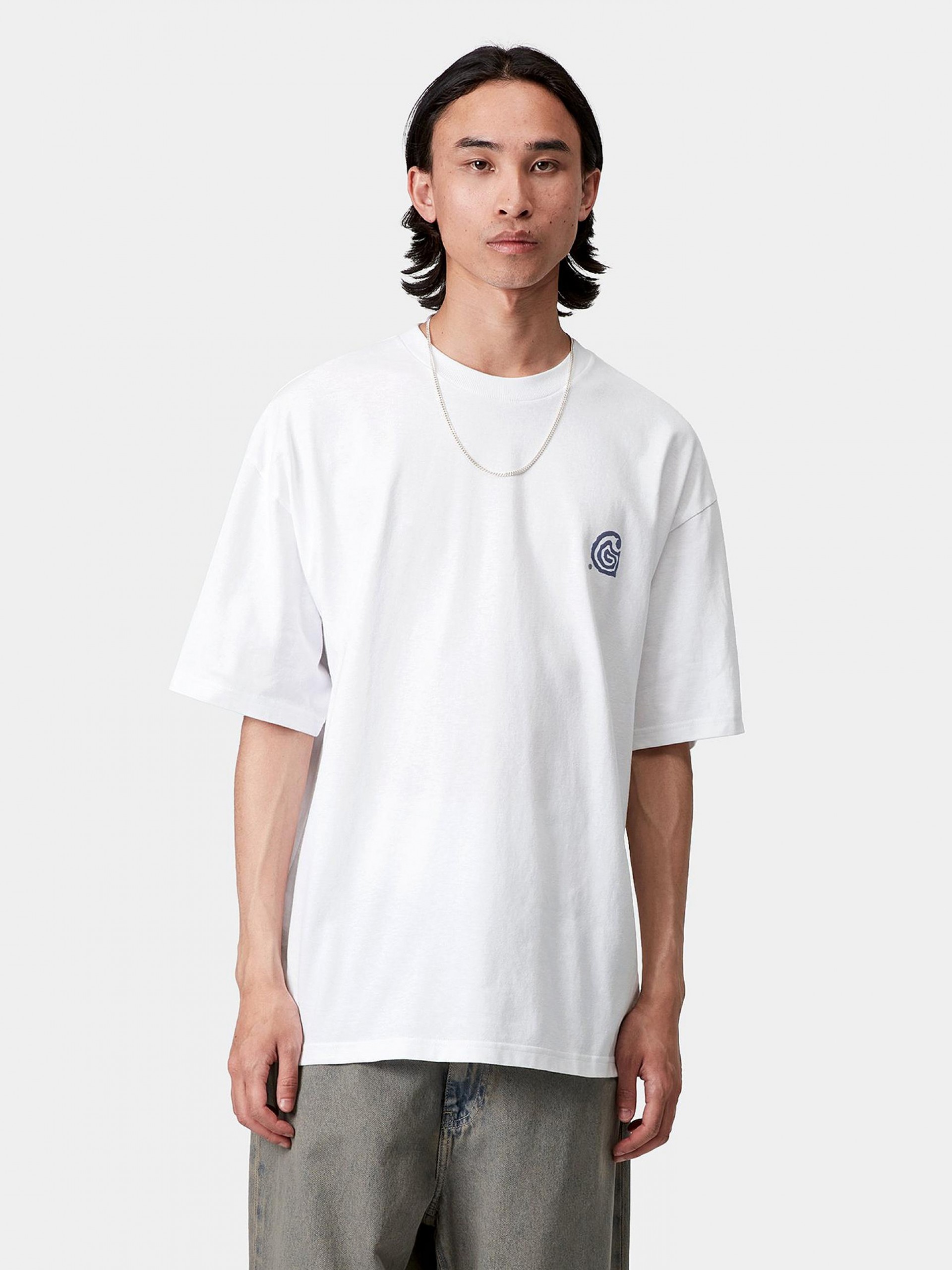 T-shirt Carhartt WIP Helix Branca