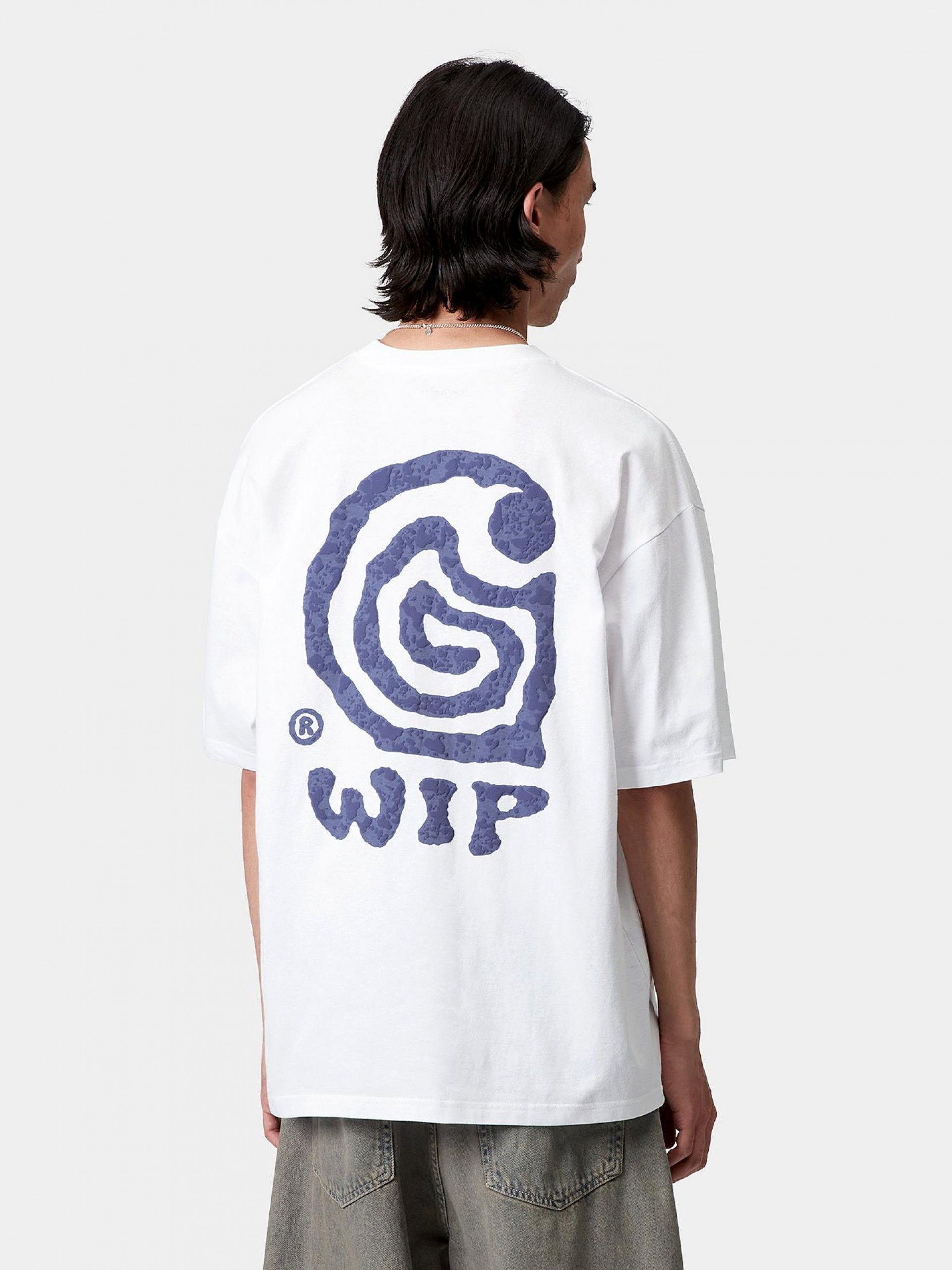 T-shirt Carhartt WIP Helix Branca