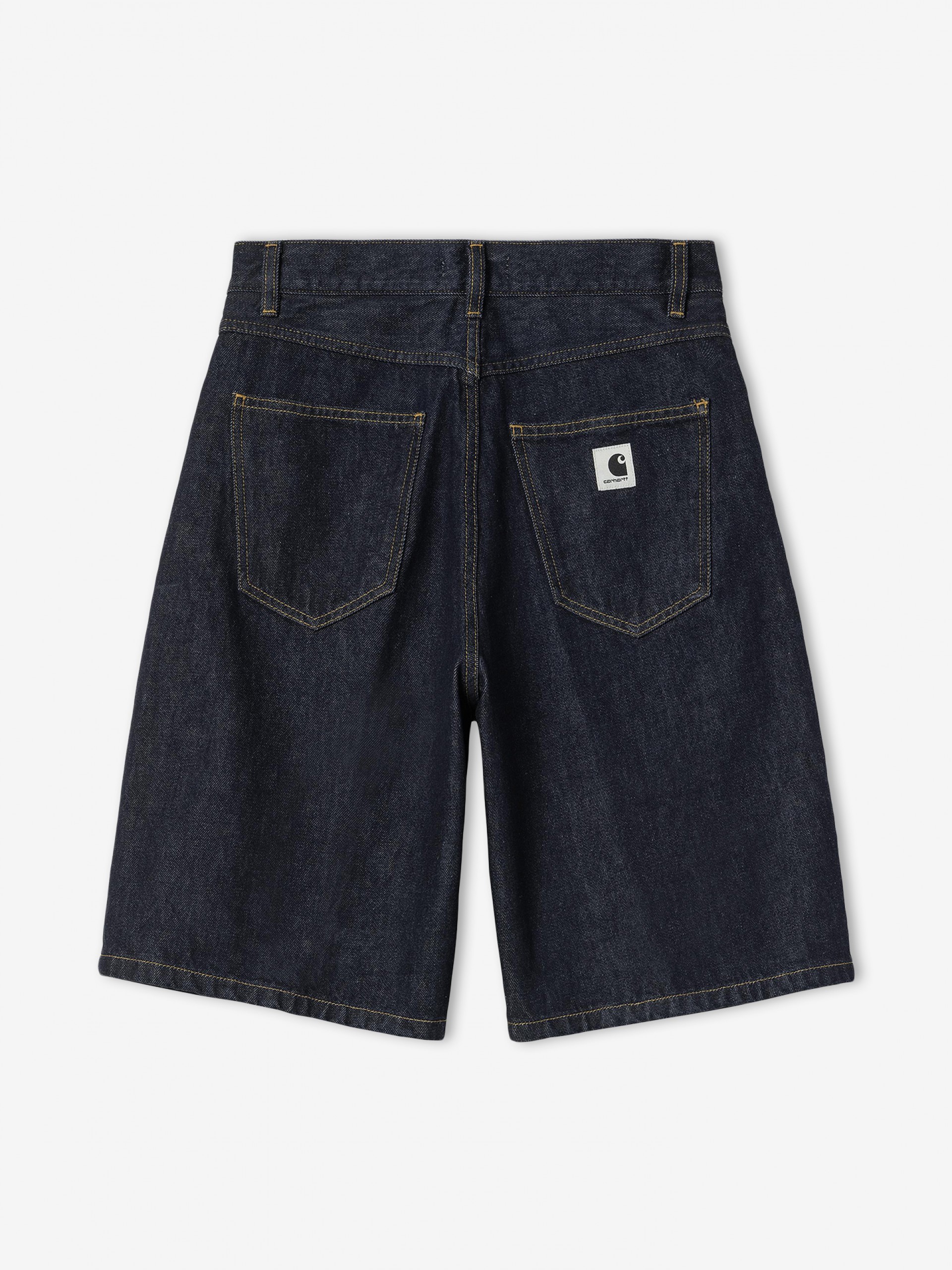 Carhartt WIP Brandon W Blue Denim Shorts