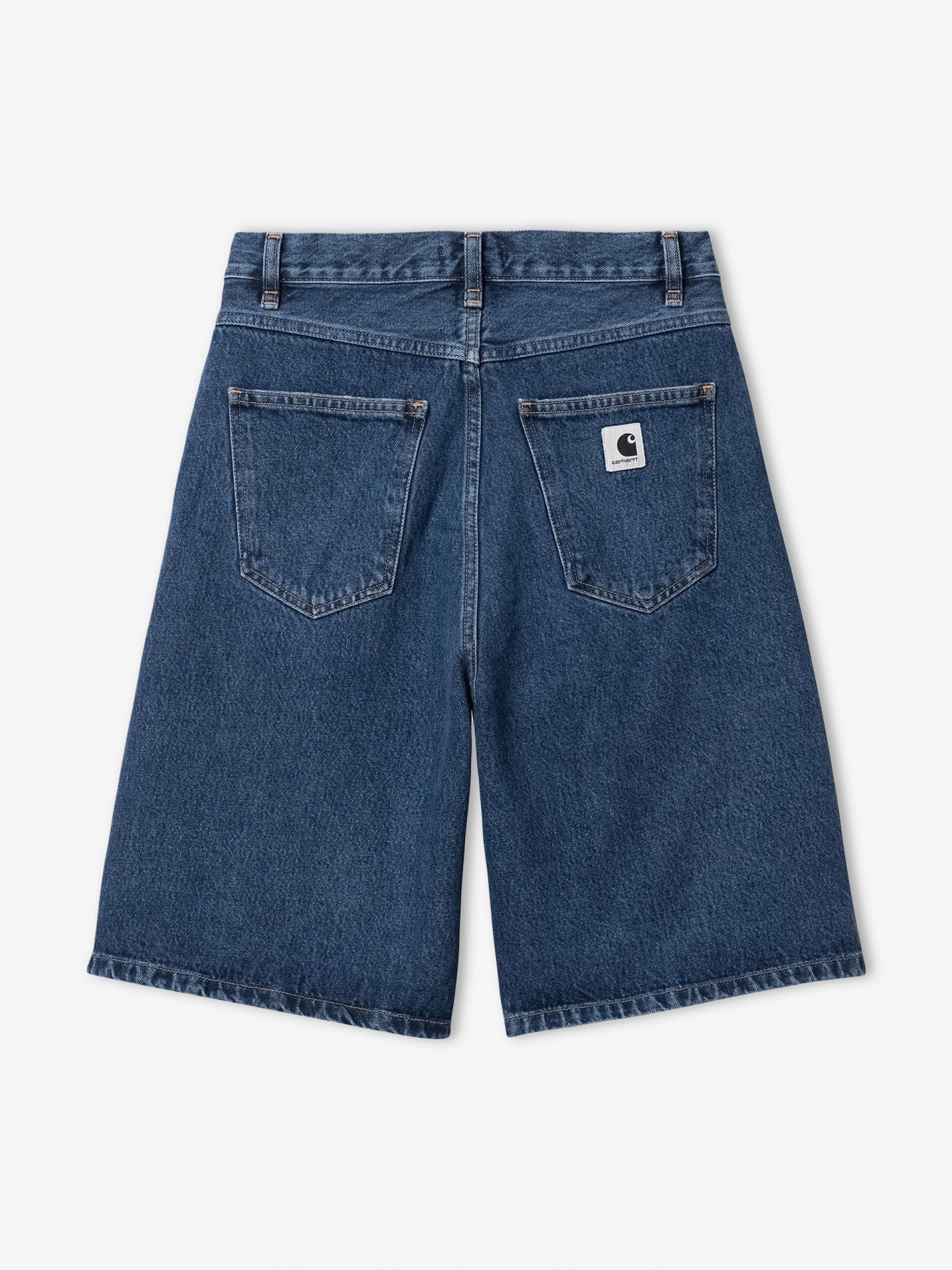 Carhartt WIP Brandon W Blue Denim Shorts