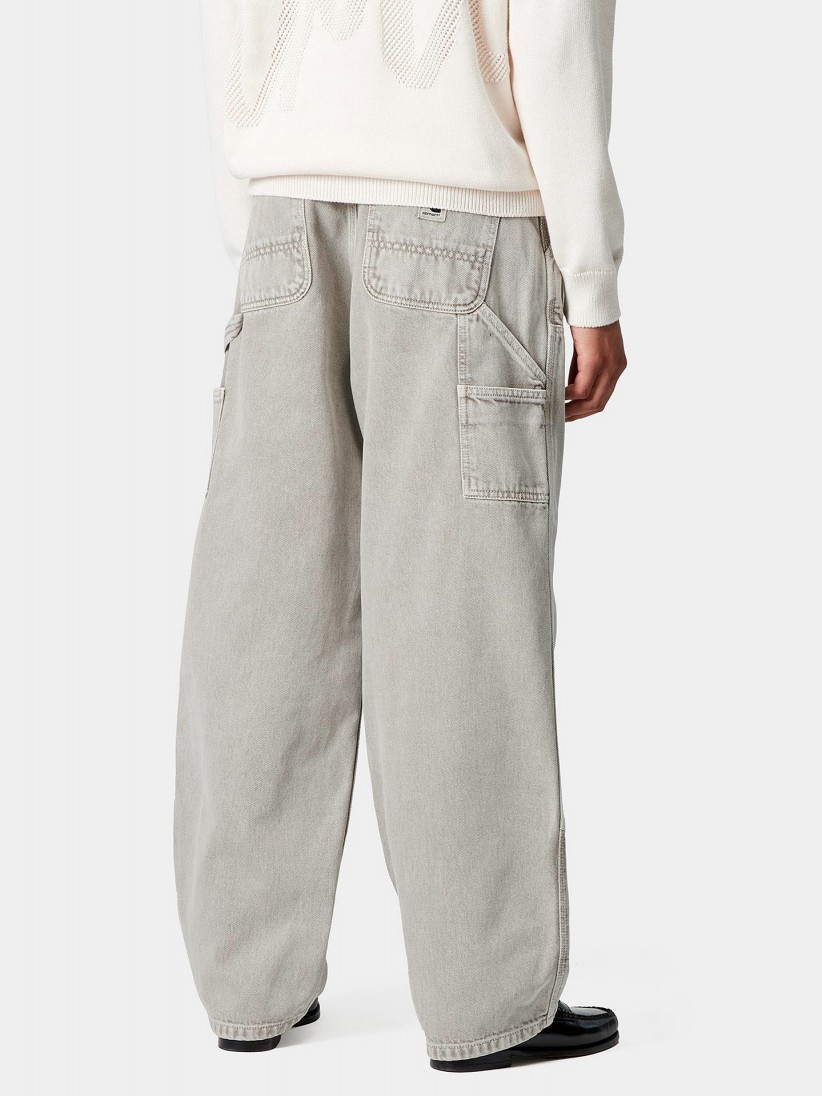 Calas de Ganga Carhartt WIP Brandon Double Knee W Cinzentas