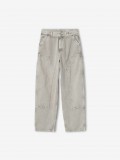 Calas de Ganga Carhartt WIP Brandon Double Knee W Cinzentas