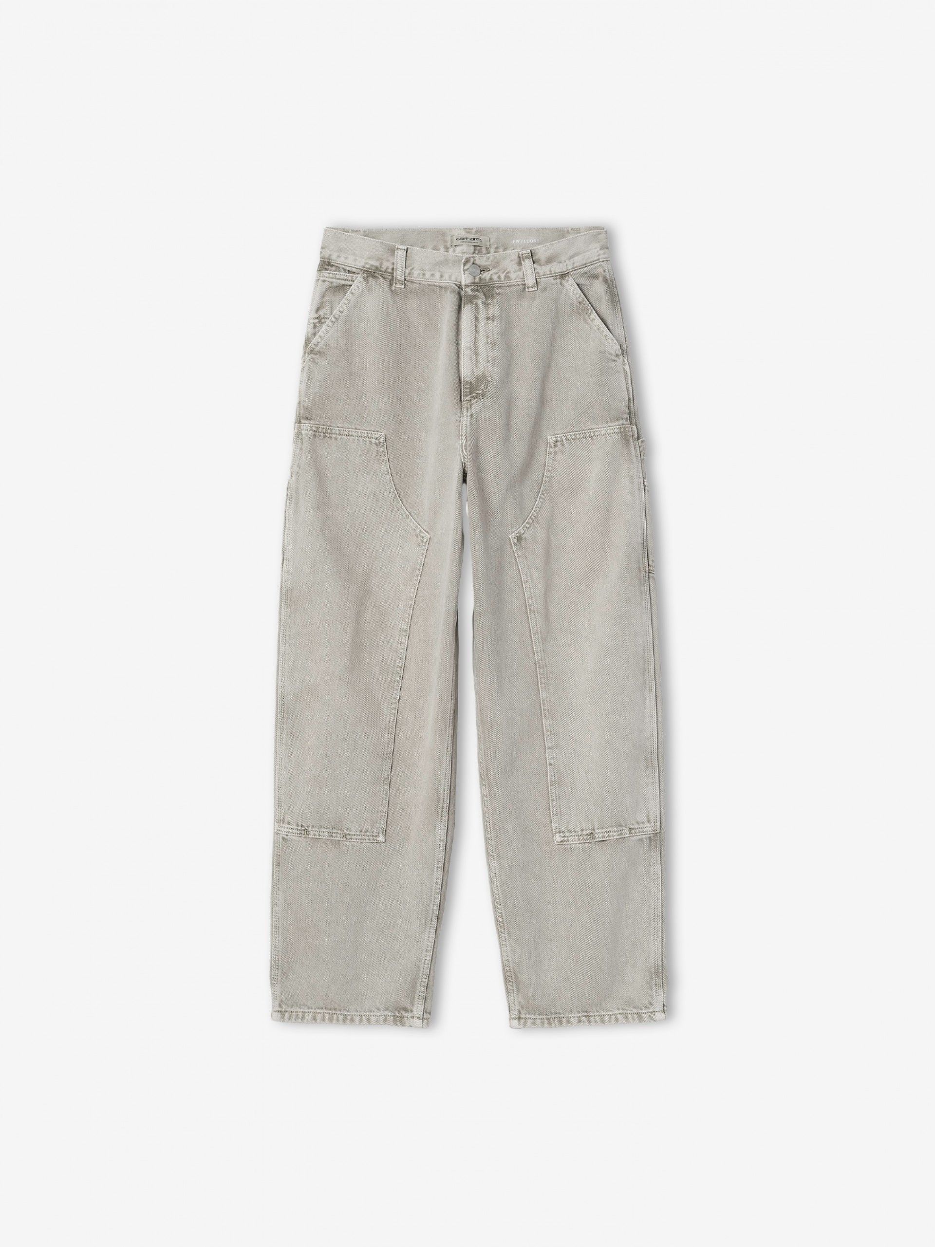 Carhartt WIP Brandon Double Knee W Grey Jeans
