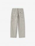 Calas de Ganga Carhartt WIP Brandon Double Knee W Cinzentas