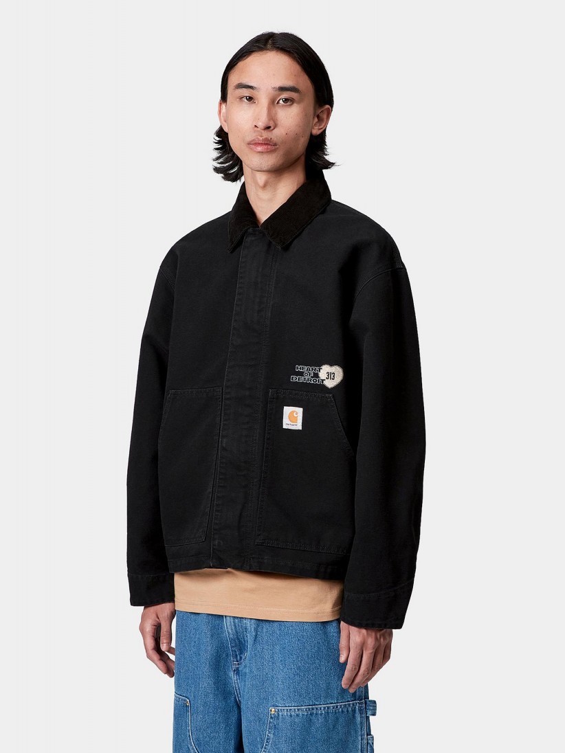 Carhartt WIP OG Arcan Graphic Black Jacket