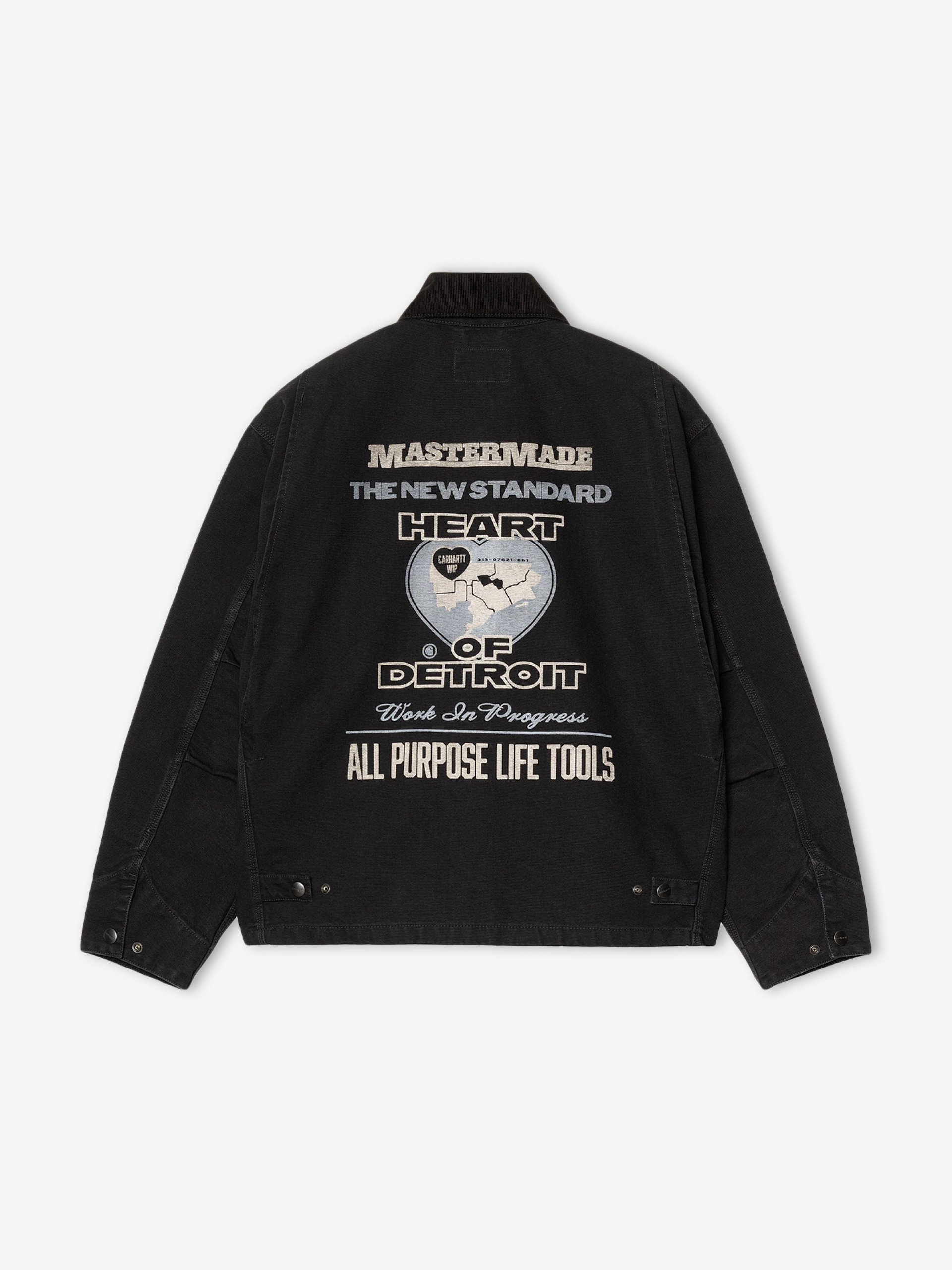 Casaco Carhartt WIP OG Arcan Graphic Preto