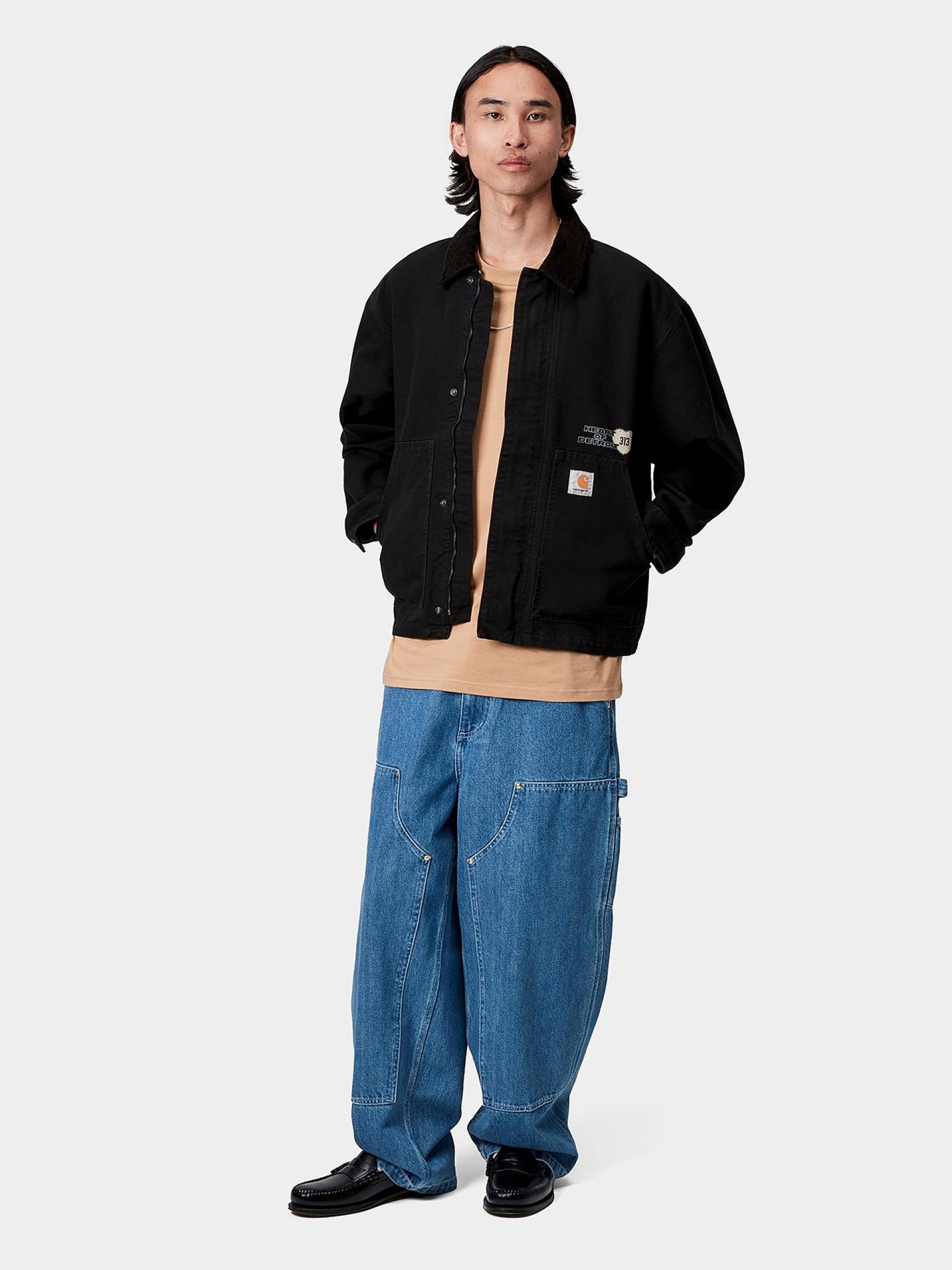 Casaco Carhartt WIP OG Arcan Graphic Preto