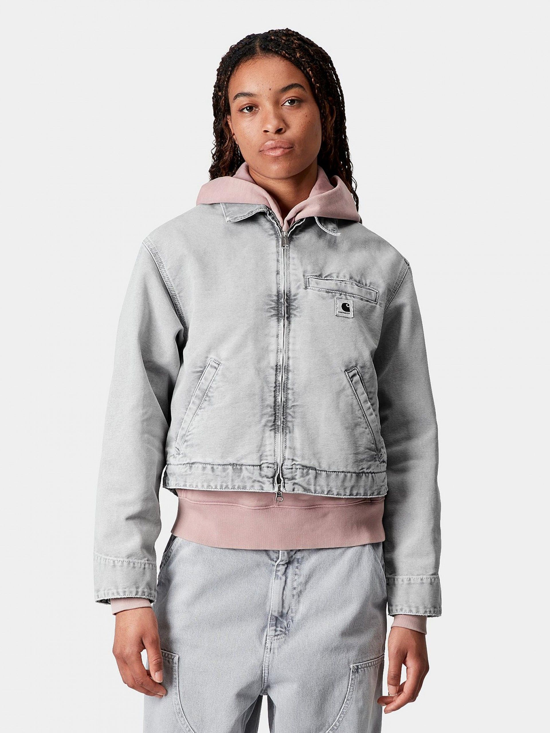 Chaqueta Vaquera Carhartt WIP Emery W Gris