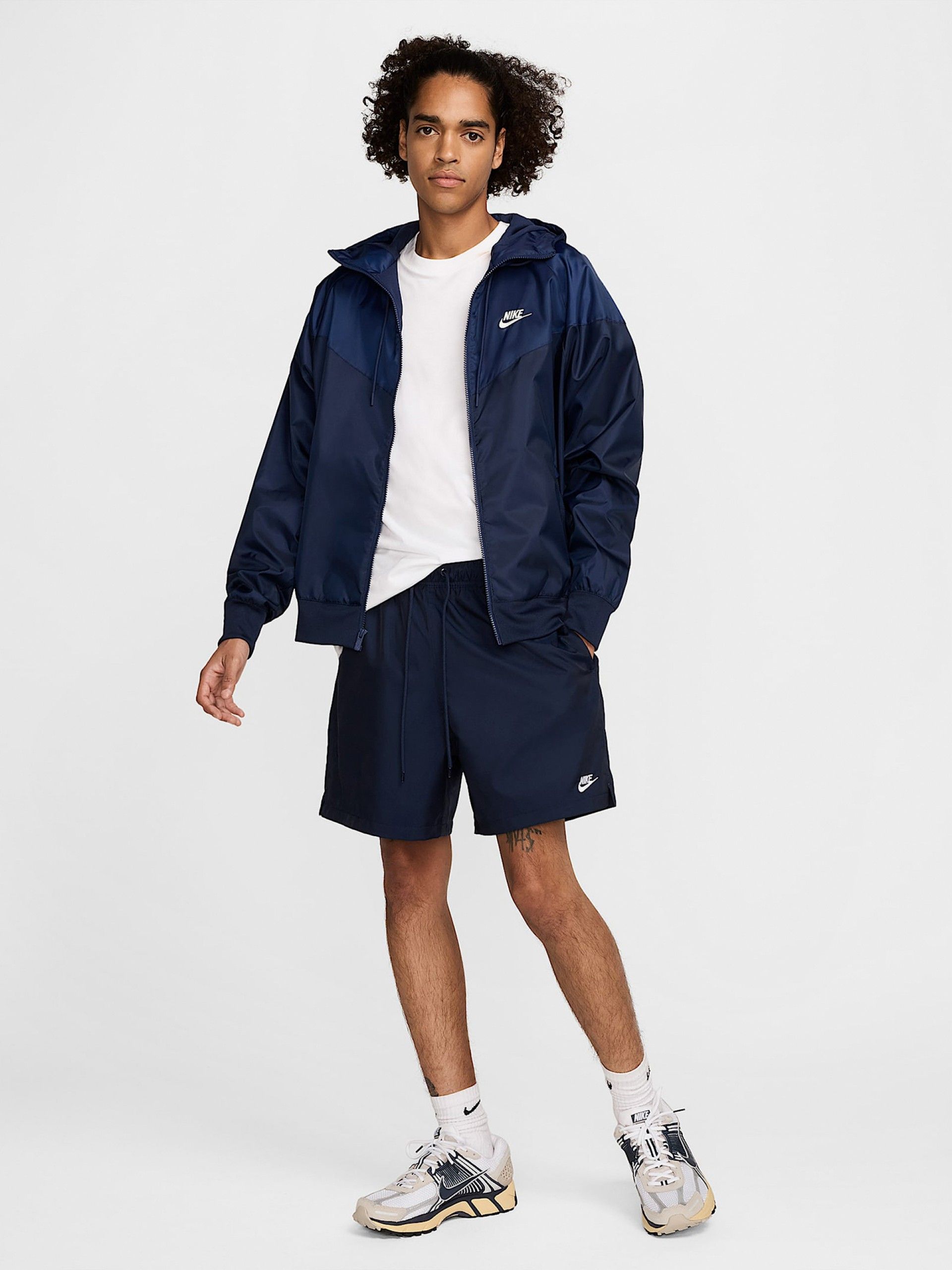 Calções Nike Club Woven Flow Azuis Para Homem