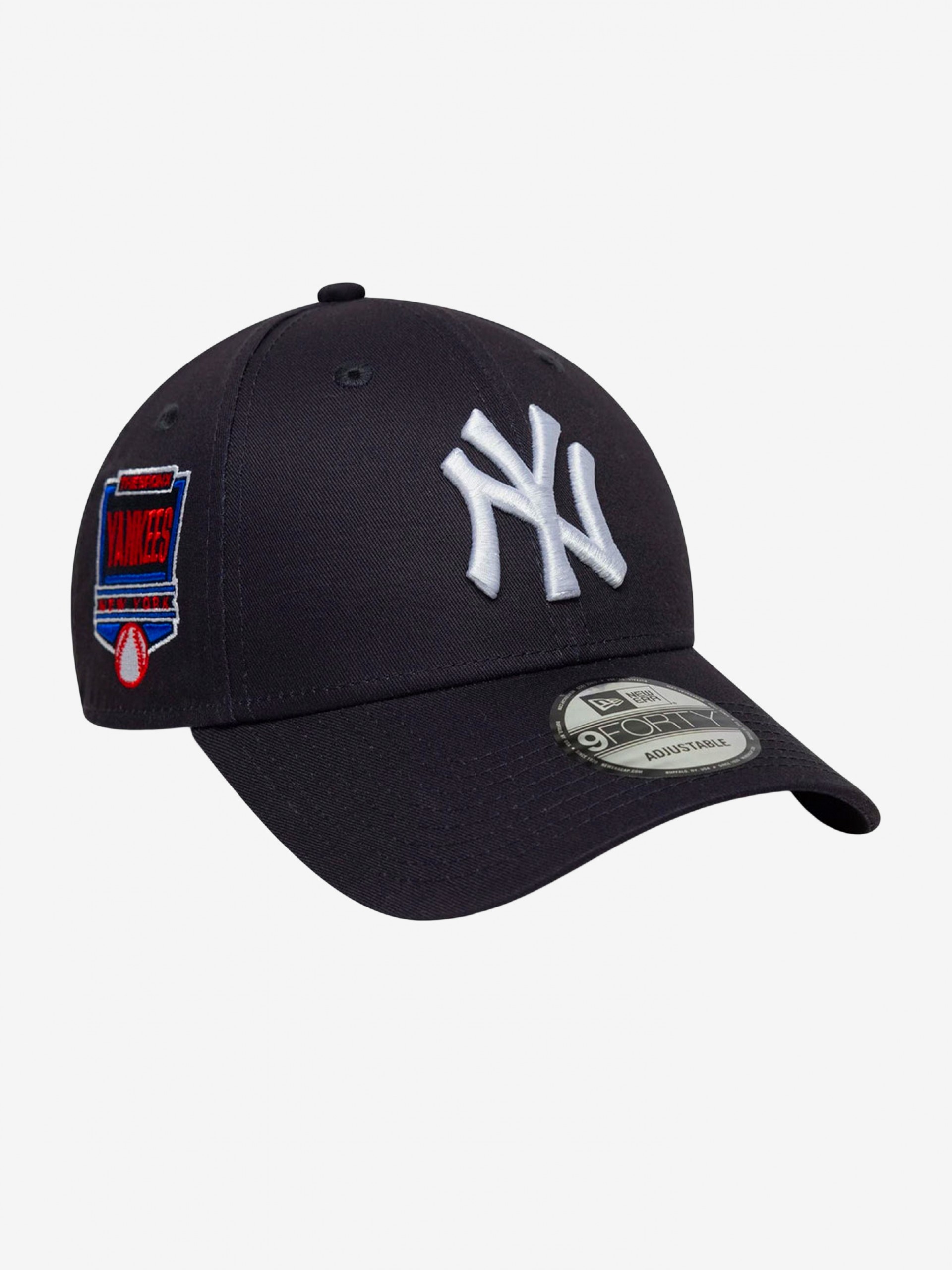 New Era New York Yankees Side Patch 9FORTY Blue Cap