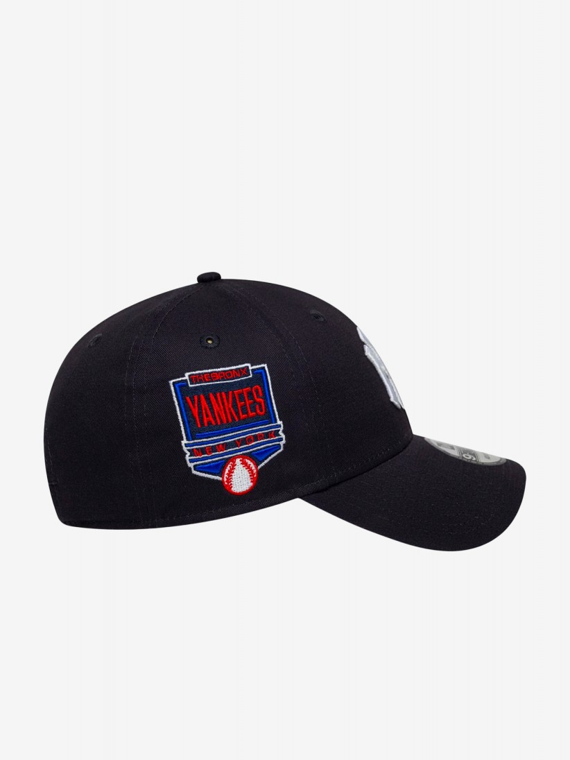 Bon New Era New York Yankees Side Patch 9FORTY Azul
