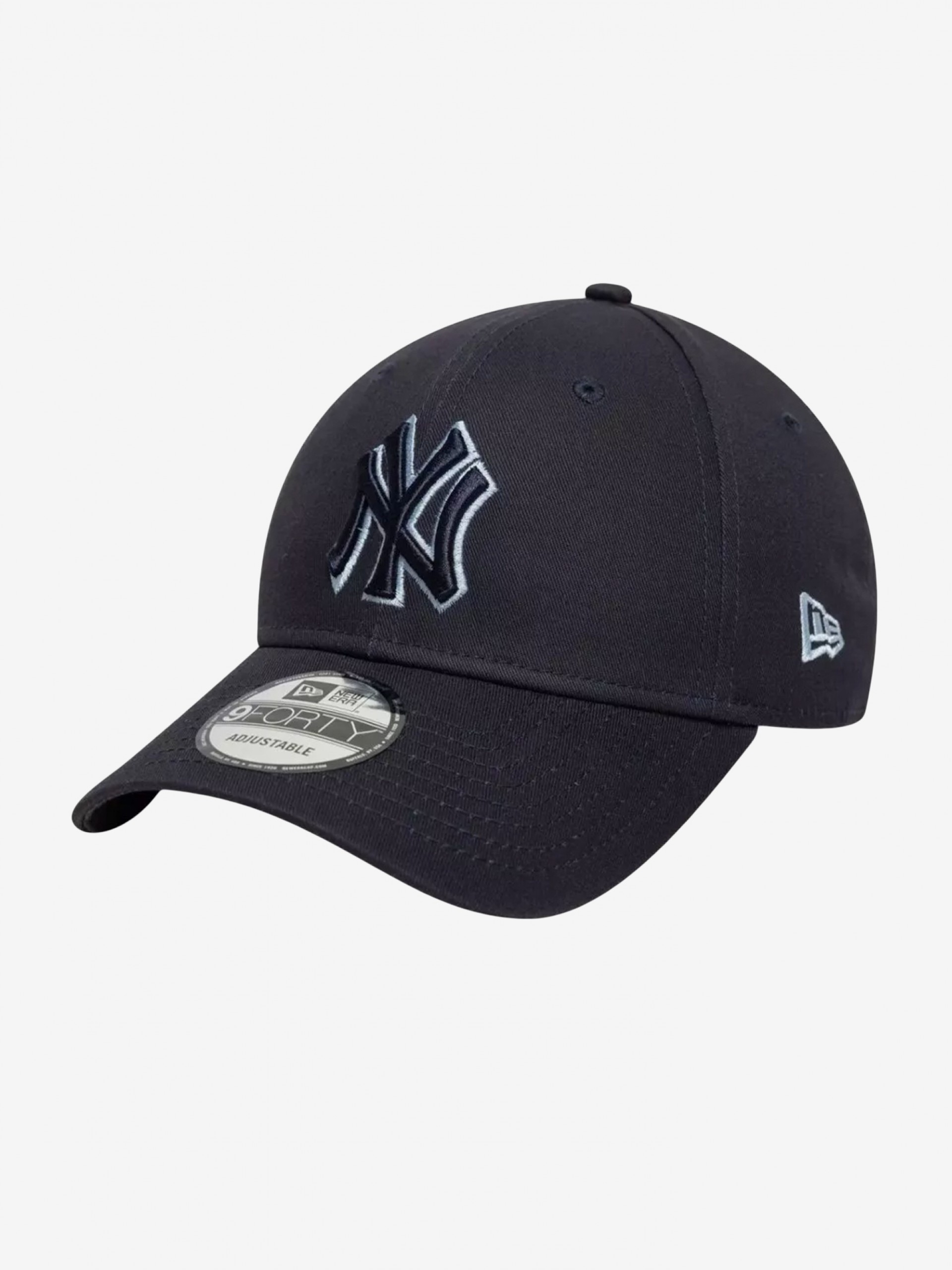 New Era New York Yankees Team Outline 9FORTY Blue Cap