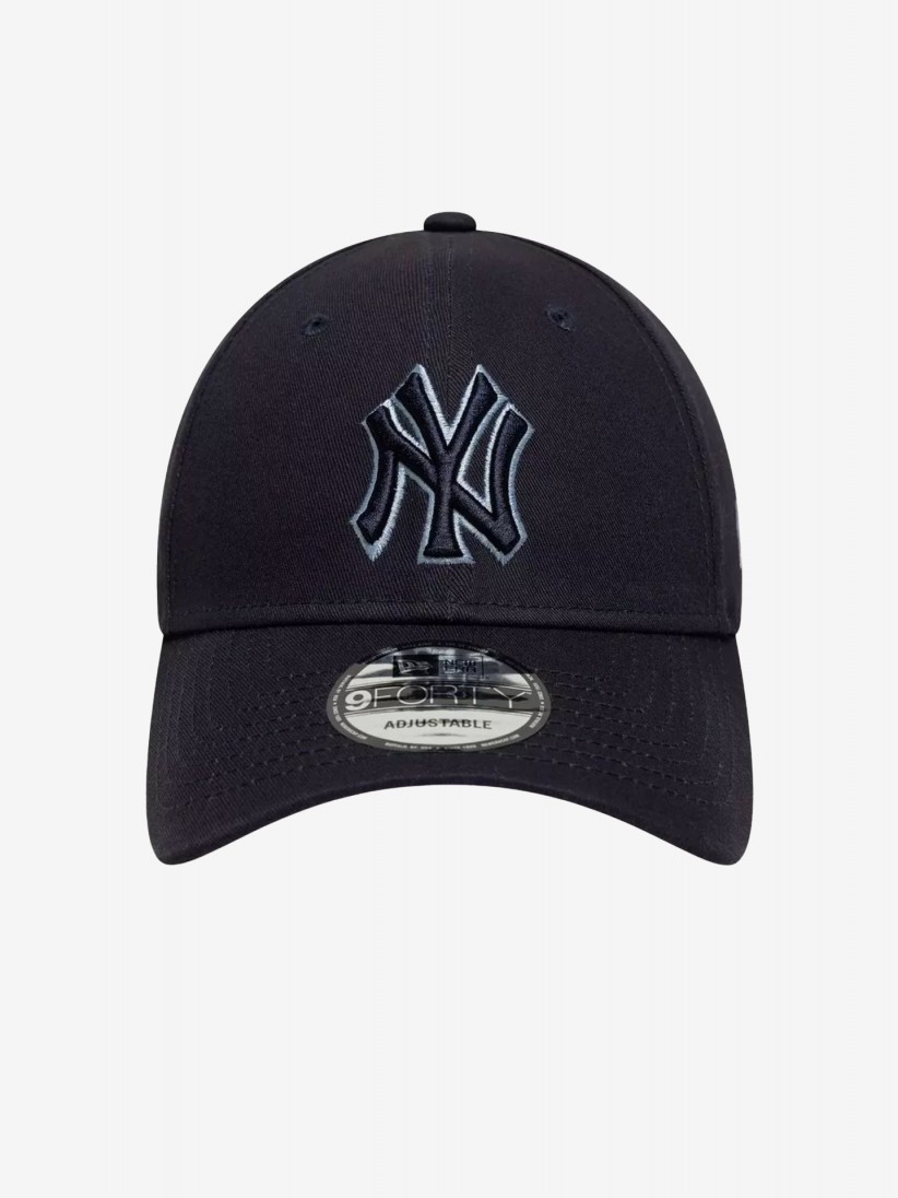 Bon New Era New York Yankees Team Outline 9FORTY Azul