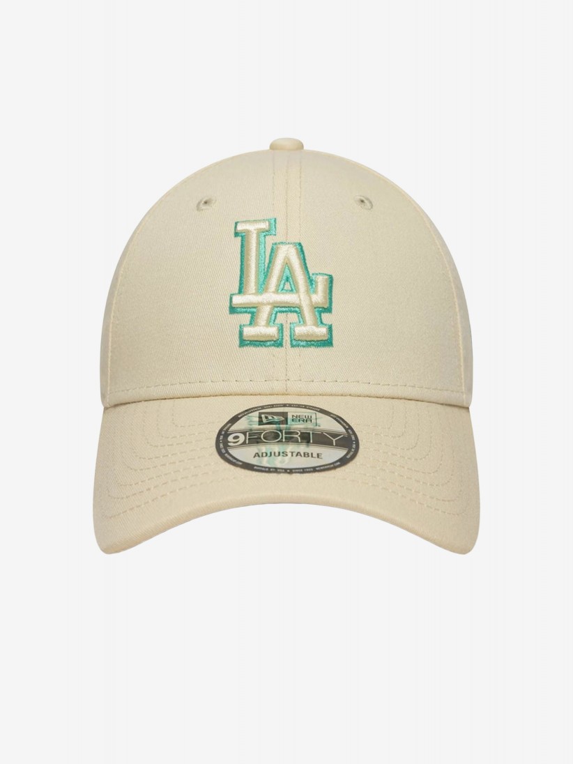Bon New Era LA Dodgers Team Outline 9FORTY Bege