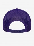 Bon New Era LA Lakers Side Patch 9FORTY Trucker Roxo e Branco