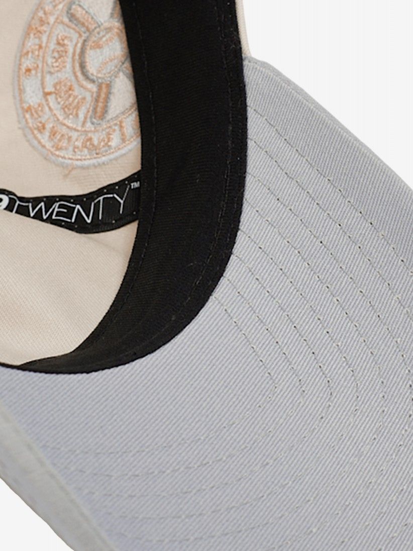 Bon New Era New York Yankees 9TWENTY Bege e Cinzento Para Mulher