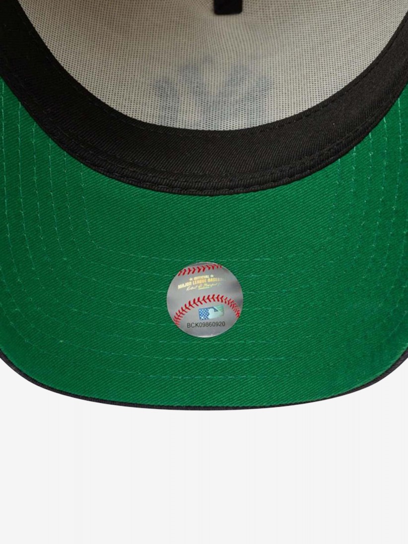 Bon New Era New York Yankees ASG Patch Frame Bege e Preto