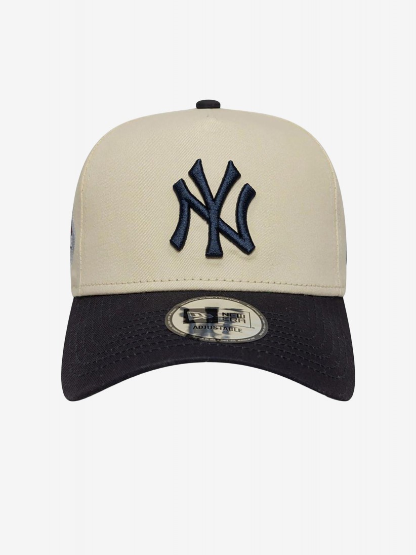 Bon New Era New York Yankees ASG Patch Frame Bege e Preto