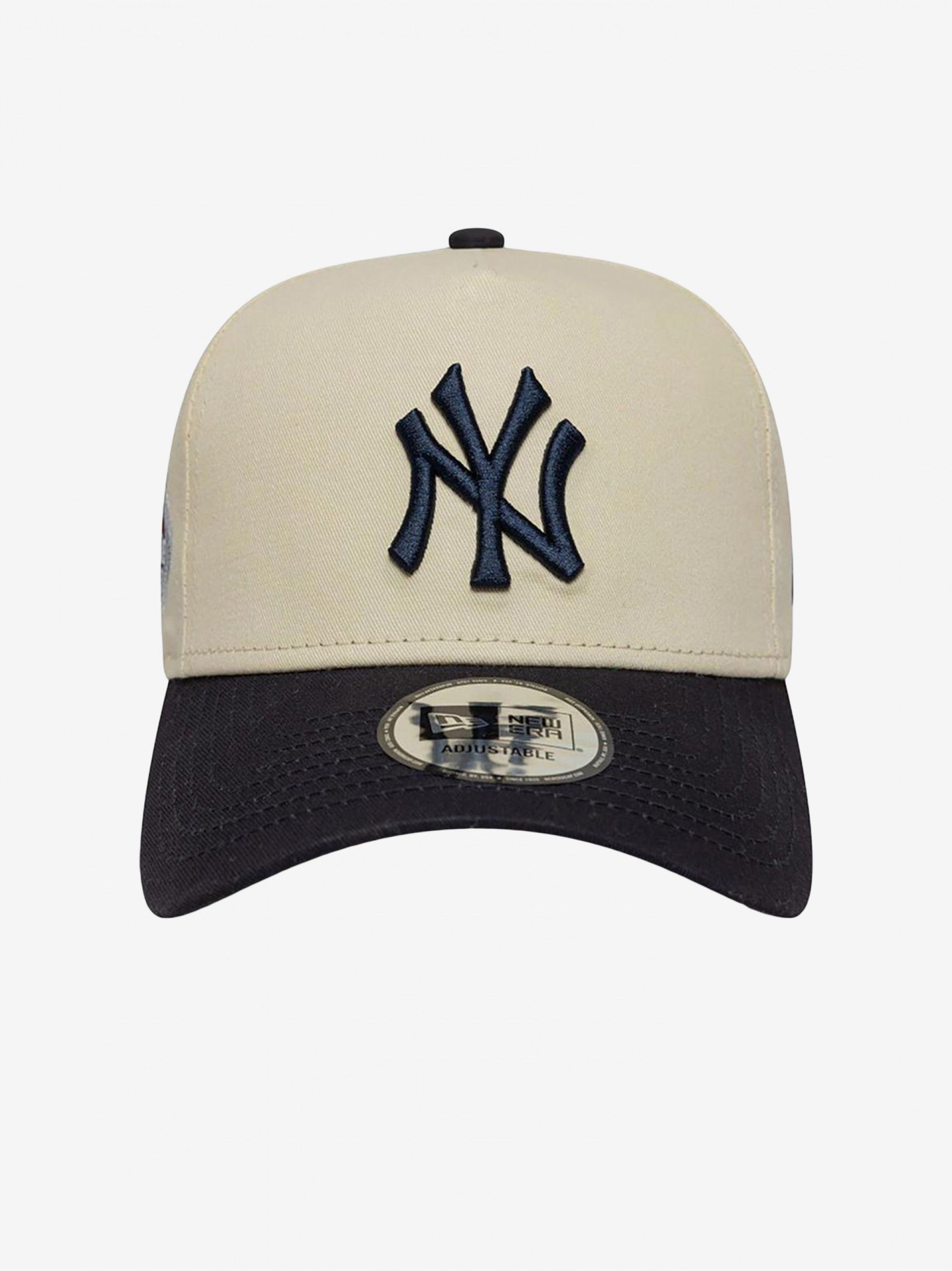 Gorra New Era New York Yankees ASG Patch Frame Beige y Negra