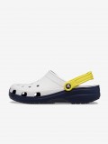 Sandlias Crocs Classic Retro Sport Cinzentas e Amarelas