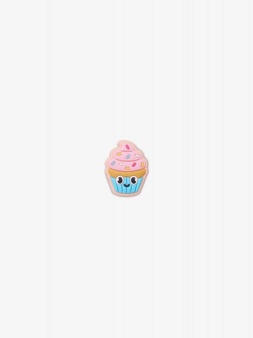 Pin Crocs Jibbitz Cupcake Sonriente