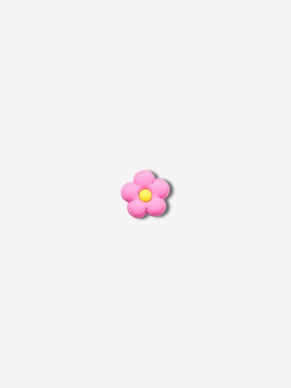 Pin Crocs Jibbitz Flor Rosa