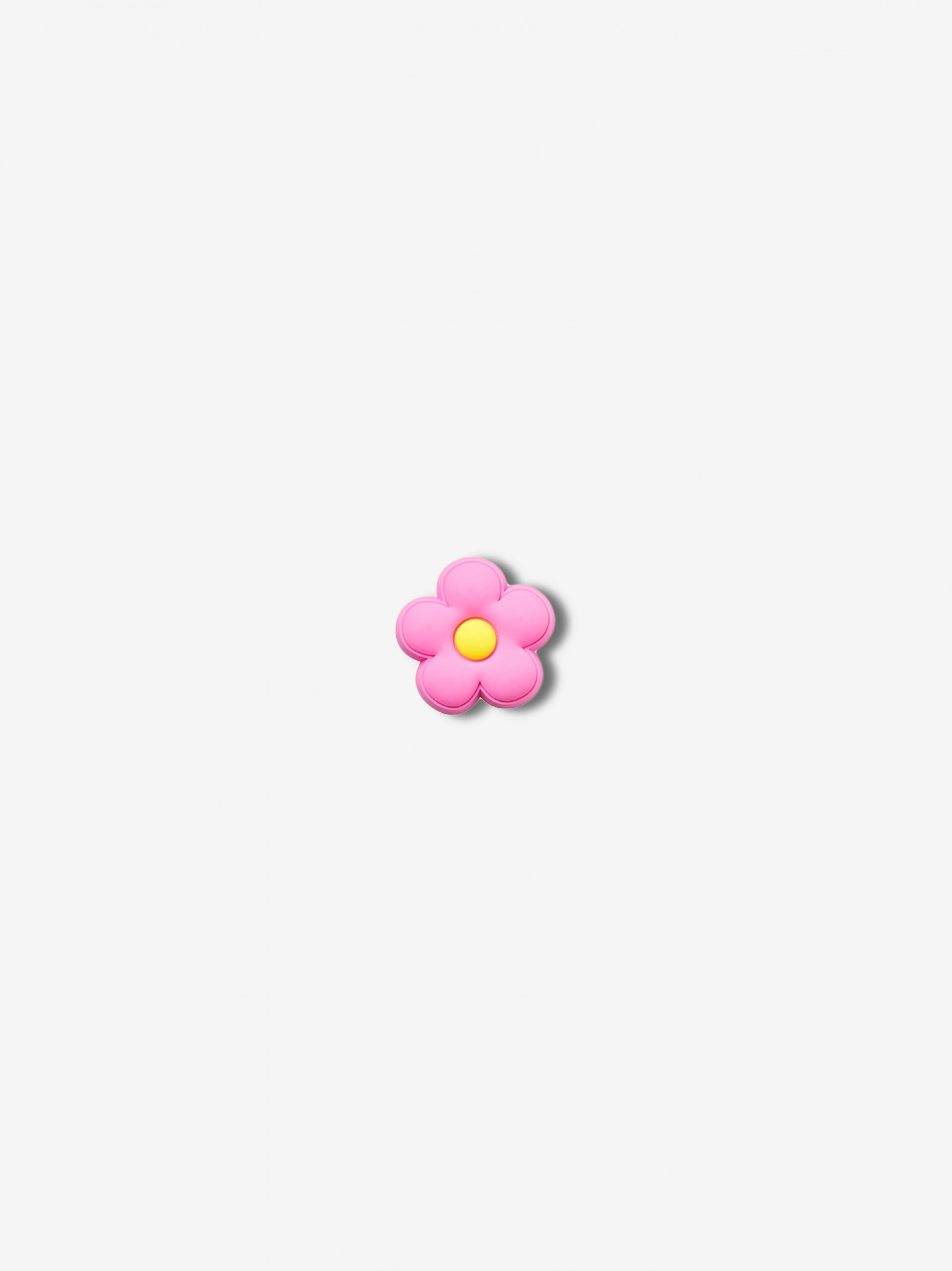 Pin Crocs Jibbitz Flor Rosa