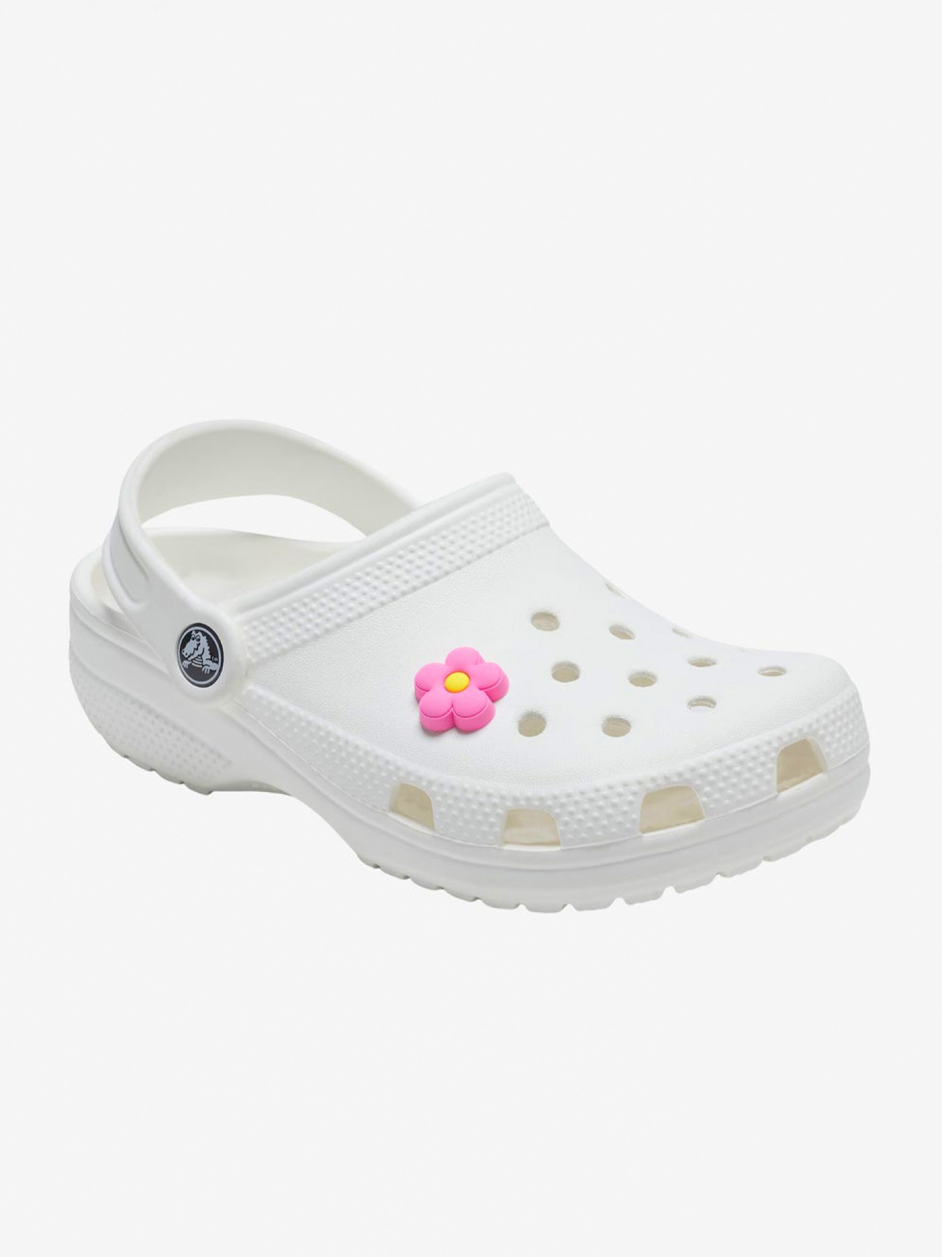 Pin Crocs Jibbitz Flor Rosa
