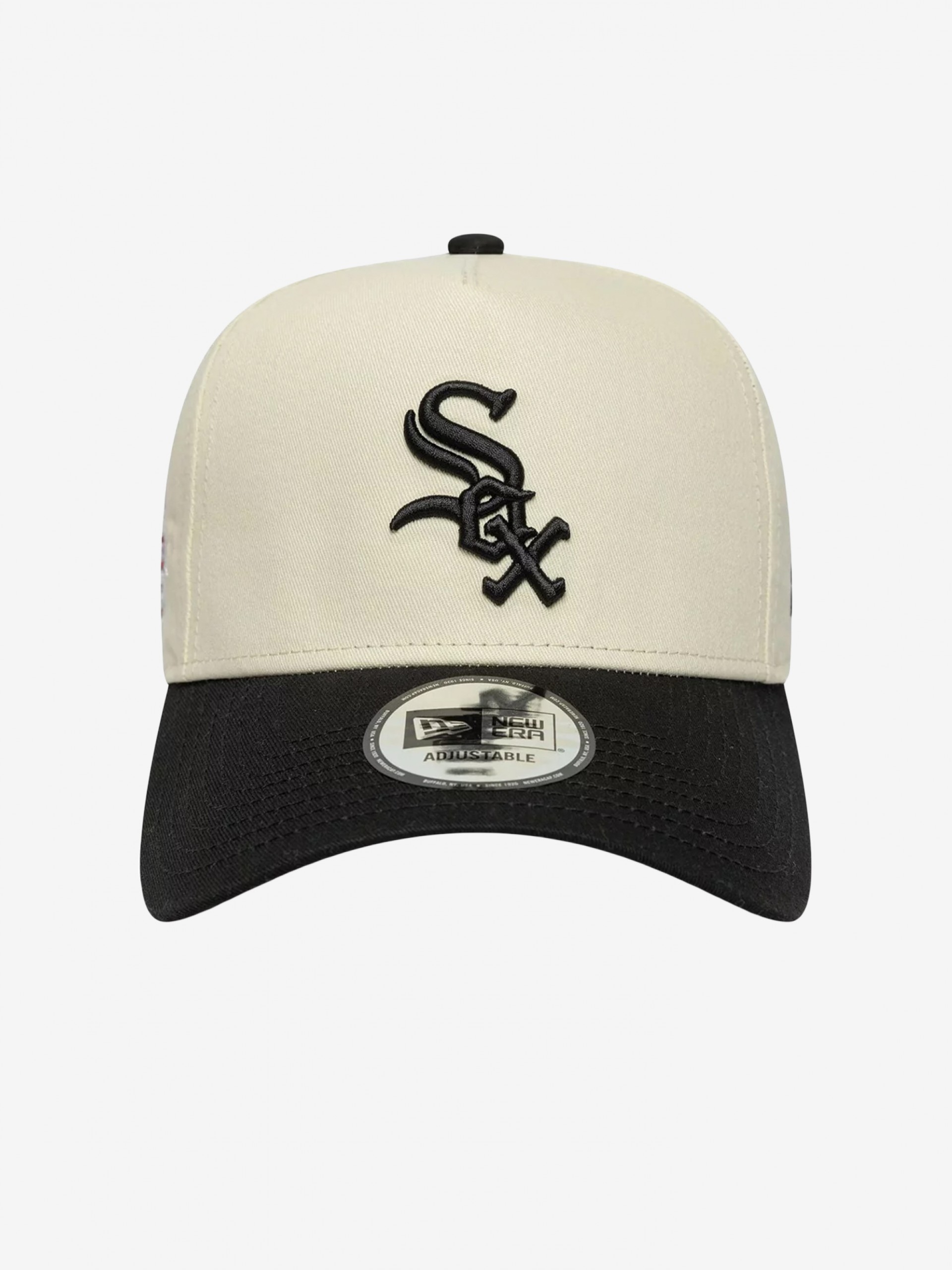 Boné New Era Chicago White Sox ASG Patch Frame Bege e Preto