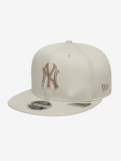 New Era New York Yankees 9FIFTY Beige Cap