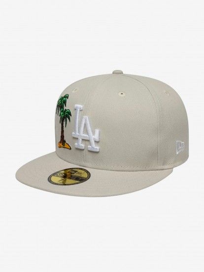 Bon New Era LA Dodgers Food Icon 59FIFTY Bege